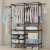 Open Wardrobe and Shoe Storage with 6 Shelves, 170 x 108 x 36 cm 89370600