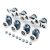 Shower Door Rollers, 8-piece Set. KK9646 75346456