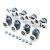 Shower Door Rollers, 8-piece Set. KK9646 75346456