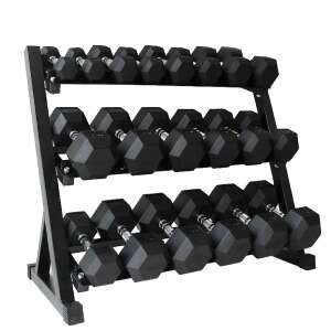 Zoco Body Fit YLJ002 Weight Rack, Steel Frame, Max Weight Capacity 500 kg, Black 75348189 - Home workout