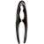 Black nutcracker pliers with non-slip handles
