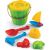 MARIOINEX sand bucket and toy set with molds and tools