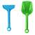 Ikonka Marioinex greblă albastră și lopată verde pentru nisipar