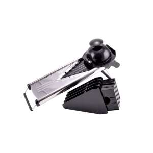 Mandolínový krájač z nehrdzavejúcej ocele s vymeniteľnými čepeľami, značka Perfect Home - Ručné krájače