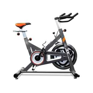 Фитнес колело ZOCO BODY FIT JX-7056, LCD екран, сиво с оранжево 75353045 - Теглилки и везни, Фитнес батут, Колоездене в стаята и Тренировъчна пейка