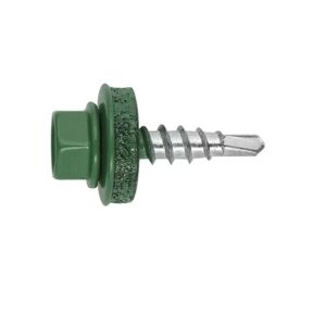 Univerzális Fém Tetőfedő Csavar - Zöld RAL 6020 - 4,8x19 mm