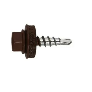 Fa Csavar - Önmetsző - 4,8x20 mm - RAL 8019 Barna