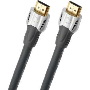 Oehlbach Matrix Evolution Excellence nagy sebességű HDMI kábel ethernettel, 0,75m, fekete - HDMI kábel