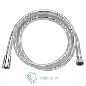 Zuhanycső - Krómozott Fém - 1,8m
