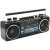 Trevi RR501 portable cassette radio with MP3/USB player and Bluetooth, black