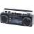 Trevi RR501 portable cassette radio with MP3/USB player and Bluetooth, black
