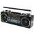 Trevi RR501 portable cassette radio with MP3/USB player and Bluetooth, black