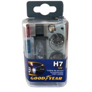 Goodyear Autóizzó és Biztosíték Szett - H7, P21W, R5W, C5W