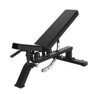 Zoco Body Fit AJ002 adjustable workout bench, black and red - Fitness Equipment