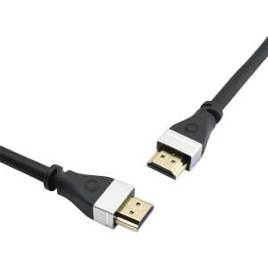 Oehlbach Select Video Link Excellence 8K Ultra-High-Speed HDMI kábel, 1 méteres, fekete - HDMI kábel