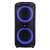 Trevi XF 440 portable Bluetooth speaker with LED lights, black