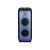 Trevi XF 3400 Pro portable Bluetooth speaker with blue LED lighting