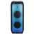 Trevi XF 3400 Pro portable Bluetooth speaker with blue LED lights
