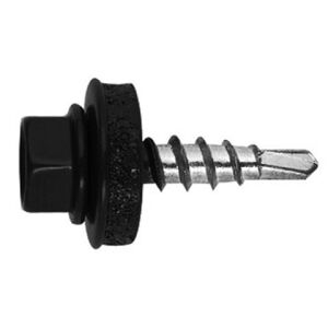 ÖNMETSZŐ CSAVAR FÉMHEZ - 4,8x19 mm - RAL9005 Fekete