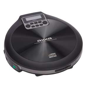 Aiwa PCD-810BK portable CD player, black - Electronic