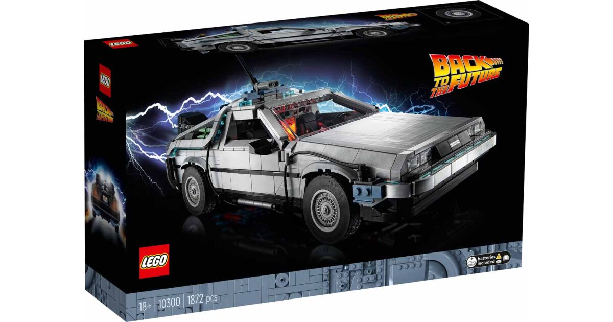 LEGO® Icons Back to the Future Time Machine 10300
