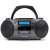 Aiwa BBTC-550BK Tragbarer CD-Kassetten-Player mit Bluetooth