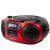 Aiwa BBTC-550RD tragbarer CD-Radio-Player mit Bluetooth