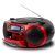 Aiwa BBTC-550RD Tragbarer Media-Player, Farbe Rot 75373893