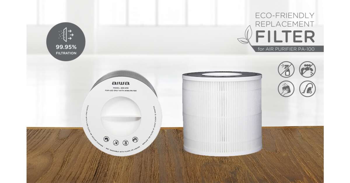 Aiwa ACC-010 HEPA Filter for PA-100 Air Purifier 75375443