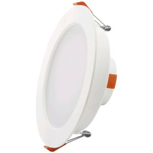 LED Beépíthető Kerek Mennyezeti Lámpa SMD2835 Plasztik 12W WW 3000K, Avide