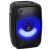 Trevi XF 150 Fekete Hordozható Bluetooth Hangfal kék LED-del