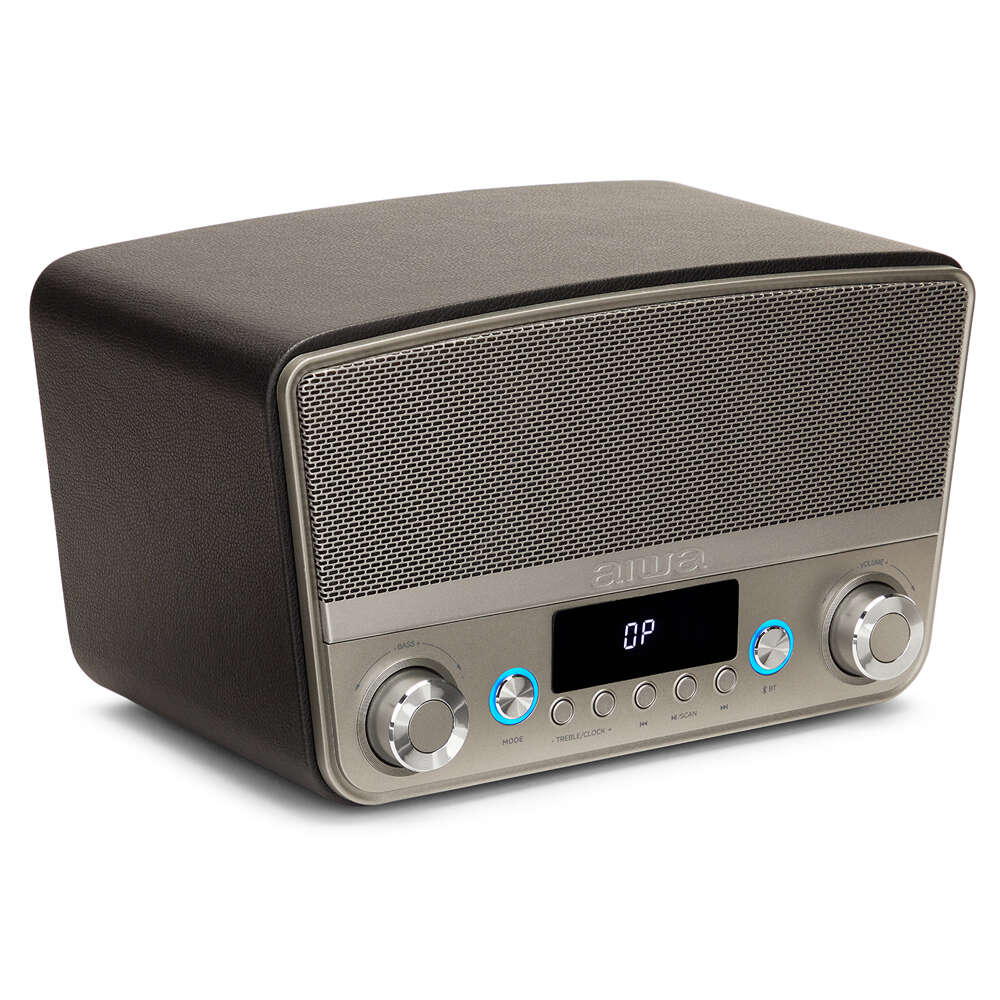Aiwa BSTU-750BK Vintage multimédia - otthoni hangszóró FM rádióv...