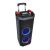 Aiwa KBTUS-608 party speaker with trolley and RGB lights