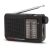 Aiwa RS-55BK portable AM/FM radio with telescopic antenna