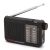 Aiwa RS-55BK portable AM/FM radio with telescopic antenna