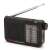 Aiwa RS-55BK AM/FM portable radio with telescopic antenna, black