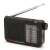 Aiwa RS-55BK AM/FM portable radio with telescopic antenna, black