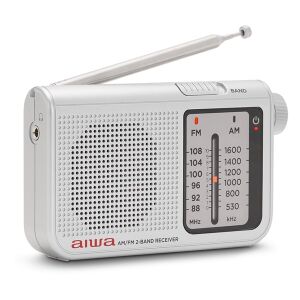 Aiwa RS-55SL portable AM/FM radio with telescopic antenna - Audio
