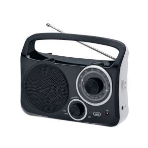 Trevi RA 762 portable AM/FM radio with built-in speaker and headphone jack - Audio