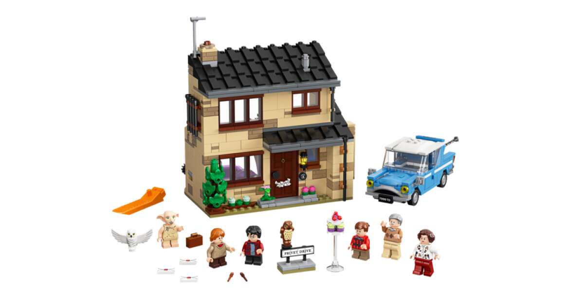 Harry Potter 4 Privet Drive 75968 Collectible Harry Potter cheapest Building Toy for