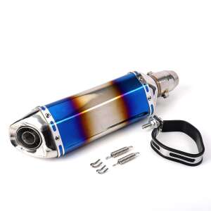 Motorcycle Muffler, Zoco Moto, Universal, Steel 75386681 - Other bicycle part