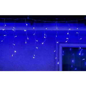  Fényfüzér , 180LED jégcsap, Kék