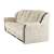 Canapea cu funcție de pat și suport pentru lenjerie, material bej, METY 32442081}