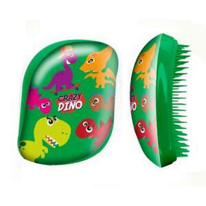Crazy Dino hairbrush with dinosaur design, green, 9 cm - Bathing Essential
