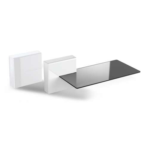 Meliconi GHOST CUBE SHELF WHITE kábel takaró sín, AV polc