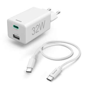 Hama 32W încărcător rapid USB-C cu cablu USB-C de 1m - Hama Încărcător de telefoane