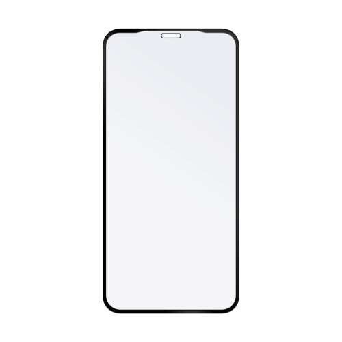 FIXED Full-Cover edzett üveg kijelzővédő fólia Apple iPhone XR/11-hez, fekete - Kijelzővédő fólia
