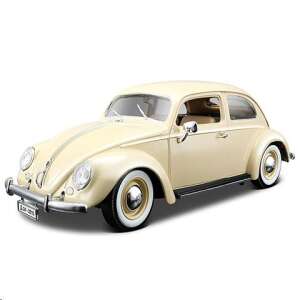Bburago Volkswagen Beetle (1955) autó bézs színben 1/18  (15612029W) 75395540 