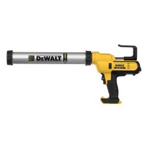 DEWALT DCE580N 18V Akkus kittkinyomó pisztoly fehér háttérrel - Dewalt