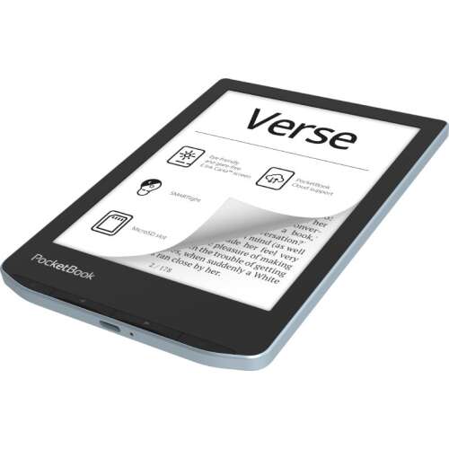 PocketBook Verse PB62 6" E-Book-Lesegerät 8GB Hellblau PB629-2-WW